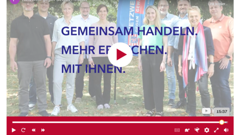 Netzwerk gegen Gewalt 2022 Jubiläumsvideo